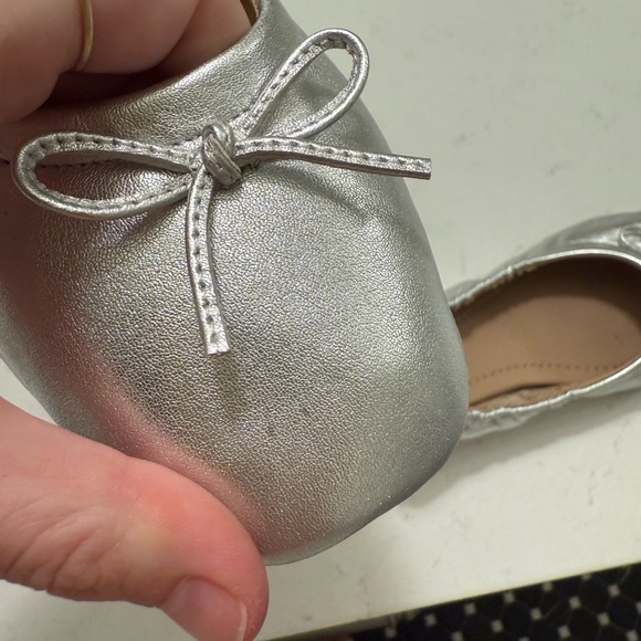 Silver Ballet Flats by Seychelles - Picture 4 of 6